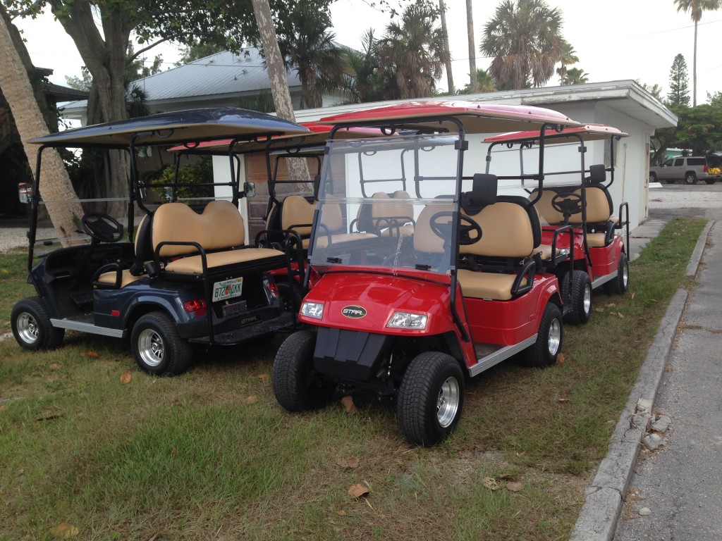 Best price cart rentals on Anna Maria Island Weekly Golf Cart Rentals